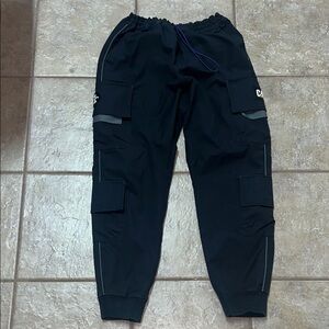 Caterpillar black cargo joggers